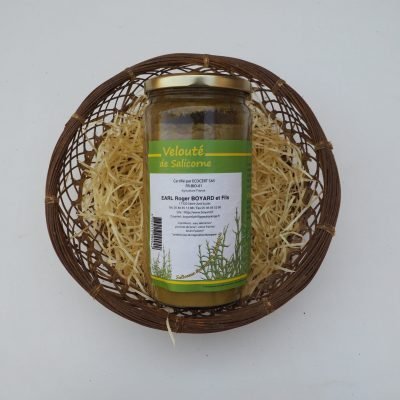 Carton de 6 bocaux de Velouté de salicornes